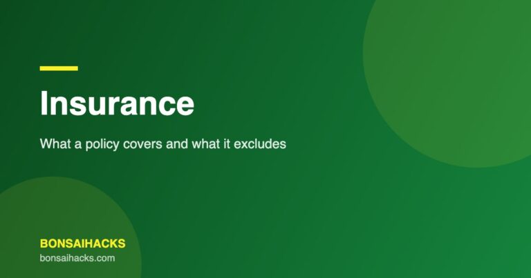 BonsaiHacks insurance guides cover